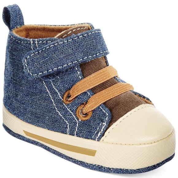 First Impressions - Baby Denim Sneaker - Picture 1 of 8